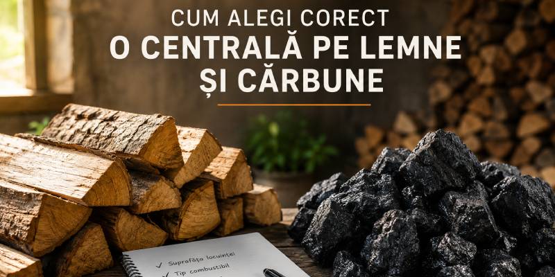 Cum alegi corect o centrală pe lemne și cărbuni