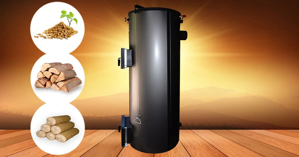 Cazan pe lemn CANDLE 50 KW