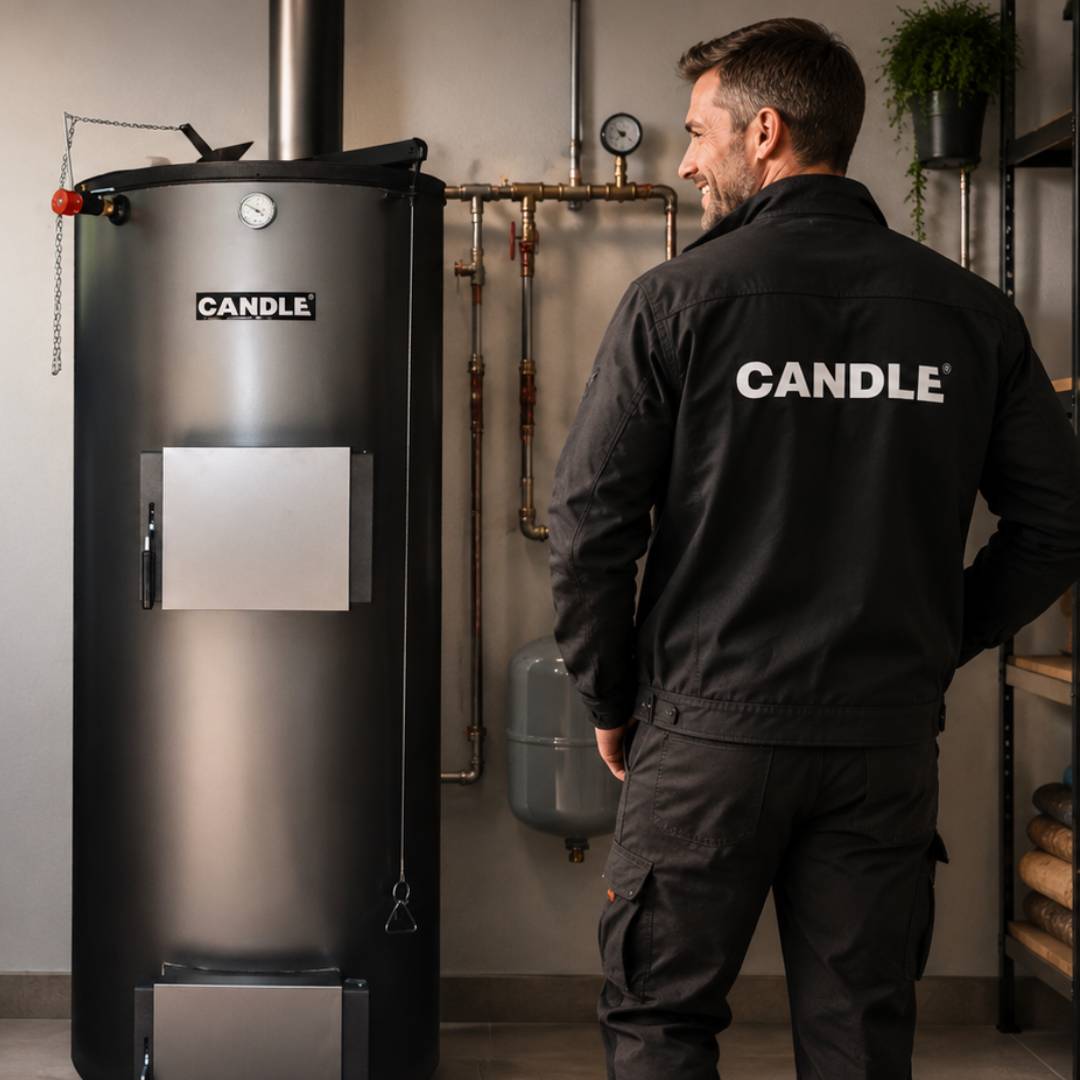 Instalator centrale pe lemne CANDLE